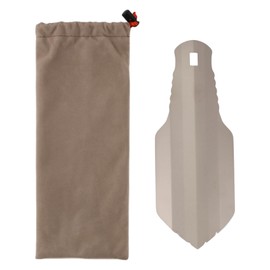 IMCCZONY Pure Titanium Ultralight Potty Trowel Outdoor Compact Poop Shovel/Trowel Multi Tool for Hiking Camping and Survival