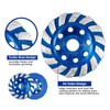SALI Diamond Concrete Grinding Wheel 4 1/2 inch for Polishing