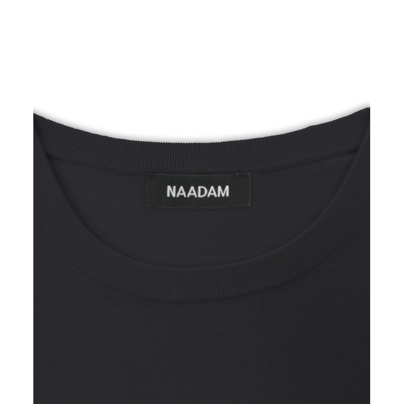 NAADAM Soft Cotton Cashmere Crewneck, Black, Small
