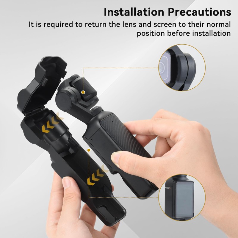 UTEBIT Screen Protective Cover for DJI Osmo Pocket 3 Accessories