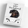 Global Designs Walkies Dachshund Themed Wall Hung Lead Hook Dog