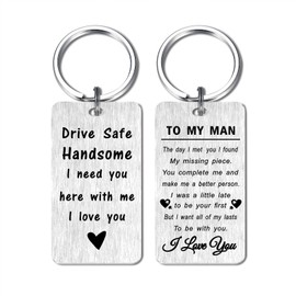 Drive Safe Handsome Man Gifts - to My Husband Gifts - Gift for Boyfriend - Best Birthday Anniversary Fathers Day Gift Ideas