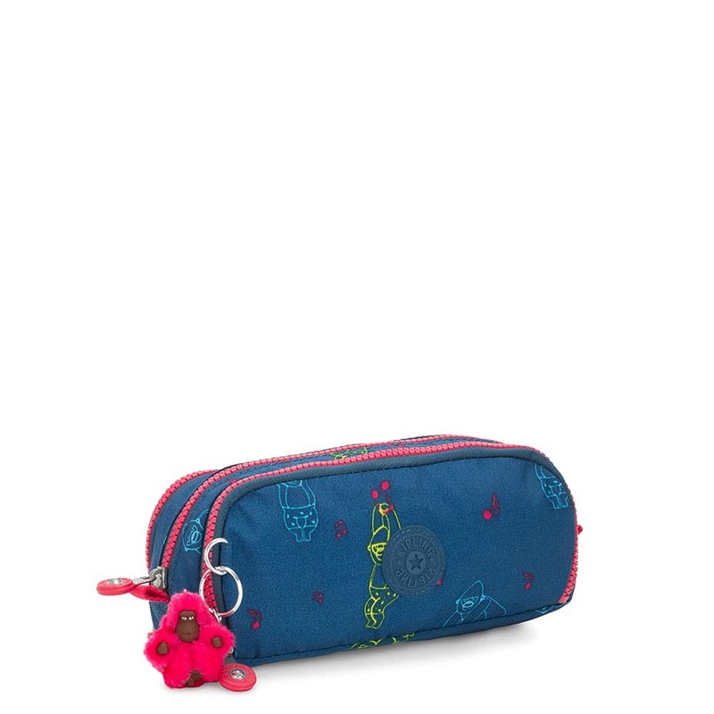Kipling GITROY Pencil Cases, 23 cm, 1 liters, Multicolour (Rocking
