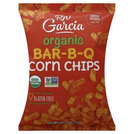 RW Garcia Chips Corn BBQ Org 7.5 oz (Pack of 12)