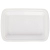 Le Regalo Stoneware 3-Piece Baking Dish, Glass Lid and Metal