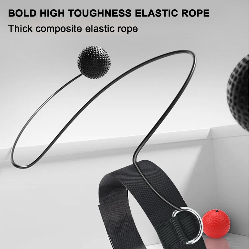 Boxing Reflex Ball Set, 2 Boxing Balls with Headband, Training