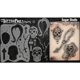 Tattoo Pro Stencils Series 2 - Sugar Skulls
