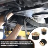 Tanstic 14Pcs Neoprene Rubber Expansion Plug, 7 Sizes Automotive Rubber