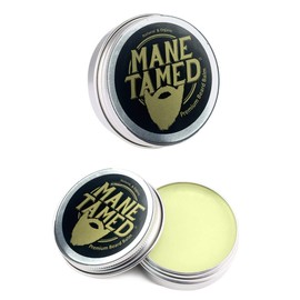 Mane Tamed® Premium Natural & Organic Beard Hair Care Conditioner Balm for Beard Growth, Condition, Control, Moisturise, Soften & Styling