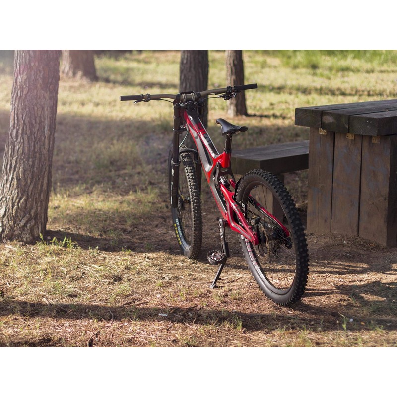 All Mountain Style Portabici regolabile e portatile, nero