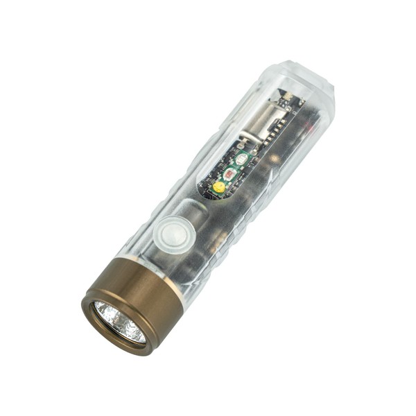 RovyVon A6 Glow in The Dark Keychain Flashlight Rechargeable 650