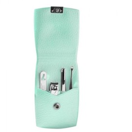 Naekkeodeuktem Nail Clipper Ear Pick Tweezers Set Simple Mint