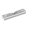 Aqbau Balcony Door Catch Made of Metal, Universal Balcony and