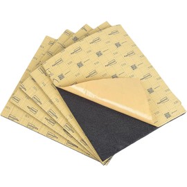 AggSound Sound Deadening Mat 394mil(10 mm) 18.47sqft - Closed Cell Foam Car Sound Deadening Material - Self-Adhesive Hood Insulation Heat Shield Auto Sound Dampening