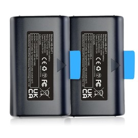 OHZHAO 2pack Upgraded High Capacity 8200mAh Extra Outdoor Camera Battery Pack for SimpliSafe Wireless Outdoor Security Camera with Type C Cable