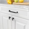 Amerdeco 10 Pack Matte Black Cabinet Pulls 5 Inch(128mm) Hole