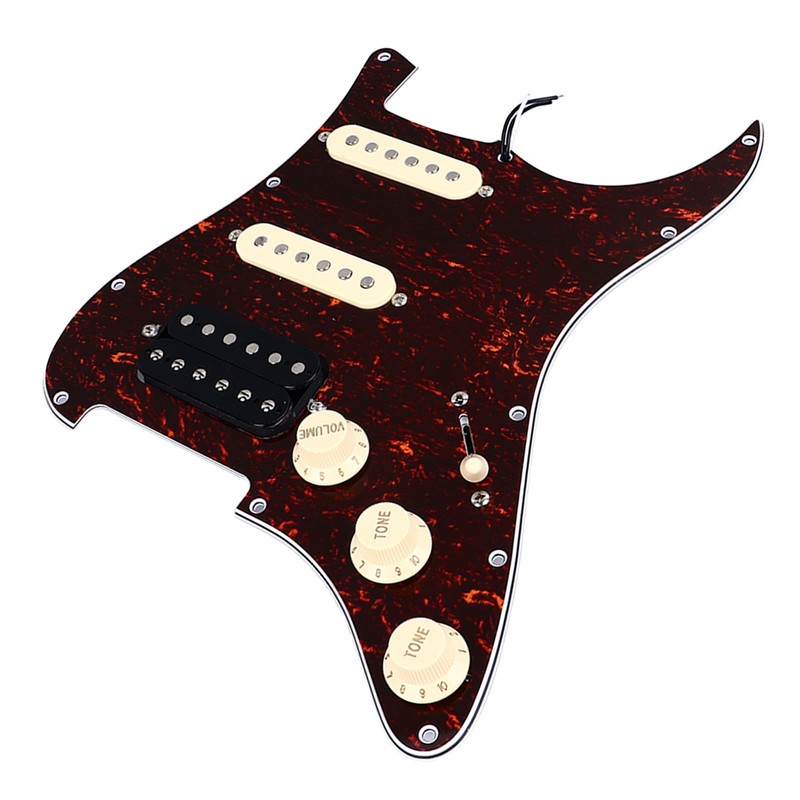 Electric Guitar Pickguard Plastic and Mental Electric Guitar Loaded Pickguard
