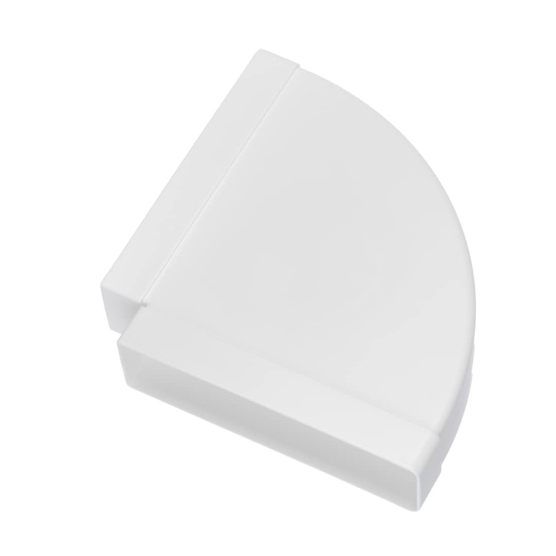 110 x 55 mm Channel Elbow 90° Horizontal for Flat