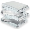 Altland 25 Pack of Emergency Blankets - Individually Packaged Silver