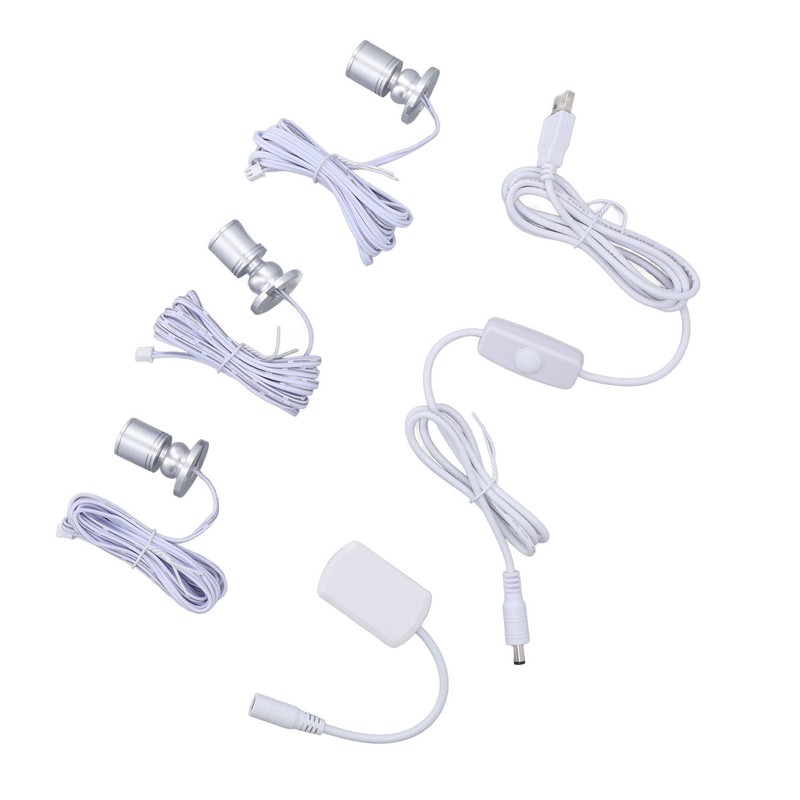 Mini LED Spot Lights 5V USB Showcase Display Light 1