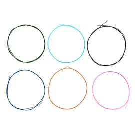 Guitar Strings, Colourful Cassic Guitar Strings, Normal Tension, Bright Crisp Tone Guitar Accessory