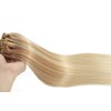 HUAYI Golden Brown HIghlights Ombre Bleach Blonde 120g 7Pcs Clip