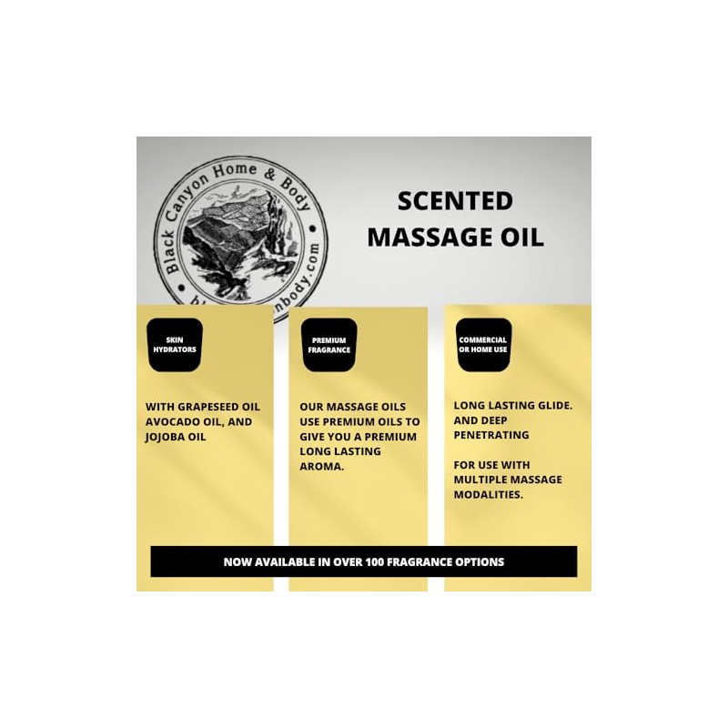 Black Canyon Home and Body Black Canyon Elderberry Scented Massage