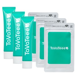 TaVaTeee Whitening Toothpaste Gel Set of 1 [Sparkling Tablet Included]