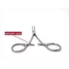 Chrome Fully Serrated Hemostat Forceps 5" Curved Pliers Stainless Steel