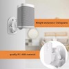 Fahgaer 2PCS Universal Speaker Wall Mount Bracket Ceiling Stand Clamp