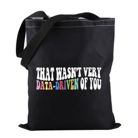 PWHAOO Data Analyst Tote Bag That Wasn’t Very Data-Driven Of You Tote Bag Data Scientist Gift Data Lover Gift, Data-driven of Yo Tote