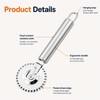Pastry Rolling Cutter for Pies & Dumplings – Double-Sided Edge