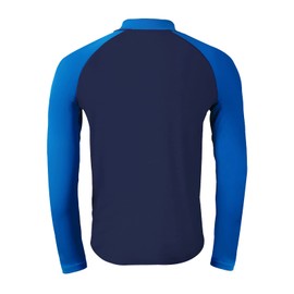 H.MILES Men Long Sleeve Rashguard Baselayer UPF 50+ Rash Vest Quick Dry Swimming Tops for Surfing Snorkeling Diving, Dark Navy, XL