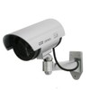 IR1100 Outdoor Brown Security Camera Camera CCTV Dummy With Flashing