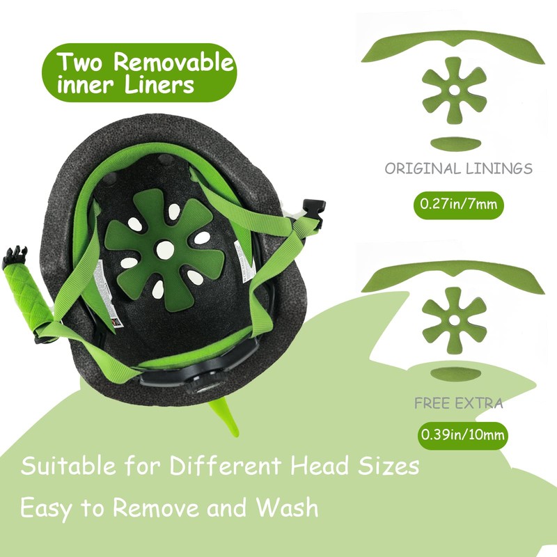 Kids Toddler Bike Helmet, Adjustable and Multi-Sport for Child Infant