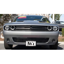 STO N SHO Front License Plate Bracket for 2015-2020 Dodge Challenger with Adaptive Cruise