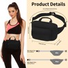 Bum Bag Waist Fanny Pack for Ladies Multi-Pockets,Waist Bumbag Men