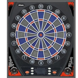 Electronic Dart Board Target Target Target Digital (Reddish Blue, with lamp)