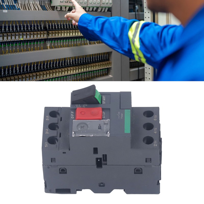 Motor Circuit Breaker DIN Rail Mount Reliable Manual Motor Starter