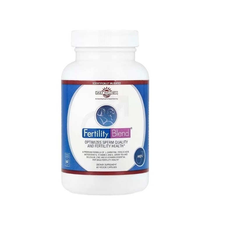 Daily Wellness Company, Fertility Blend for Men, 60 Veggie Capsules