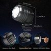 OUNS MOON Rechargeable Flashlight Attachment for Croc Accessories, Durable and