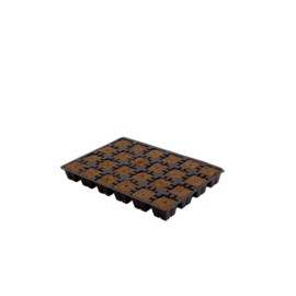 Eazy Plug Cutting Planting Cubes Tray with 24 - 30 x 20 x 3 cm, Cube Size 3.5 x 3.5 cm