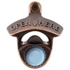 Jumiok Vintage Wall Magnetic Bottle Opener Post Mounted Beer Cap