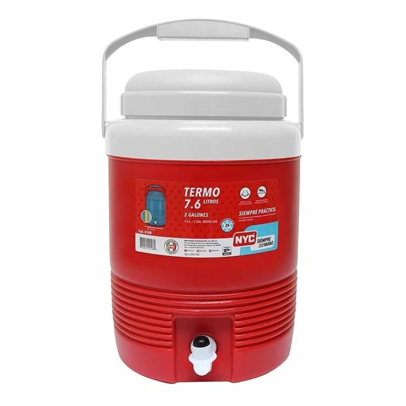 NYC Termo Nyc 7.6 Lts 2 Galones Con Llave Dispensadora