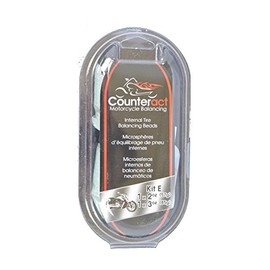 Counteract Motorcycle Tire Balancing Beads Kit with Installation Bottle Kit E (1) 2 Ounce Bag, (1) 3 Ounce Bag