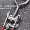 3PCS Adjustable Toggle Clamp,Toggle Latch Lockable,Quick Release Pull Latch Tools,Stainless
