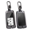HIBEYO 2/3/4 Button Key Fob Cover Compatible with Honda Acura