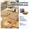 1000 Pieces 14cm Square Burger Paper 5.5 x 5.5 inch