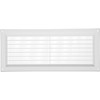 Vent Systems 3" x 10" Inch (Opening Dimensions) White -
