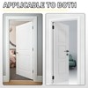 3 Pieces Self Closing Door Hinges, 4 Inch Stainless Steel